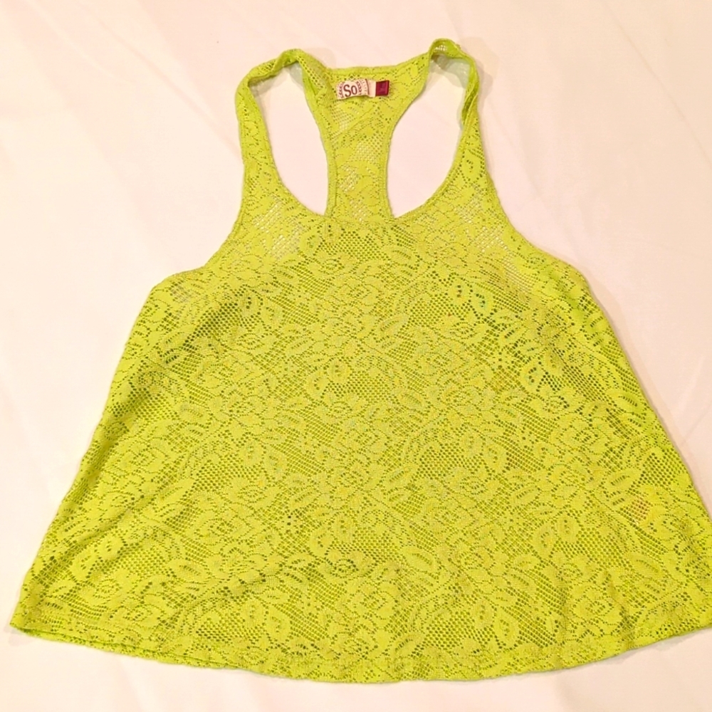 Juniors S Squeeze Tank